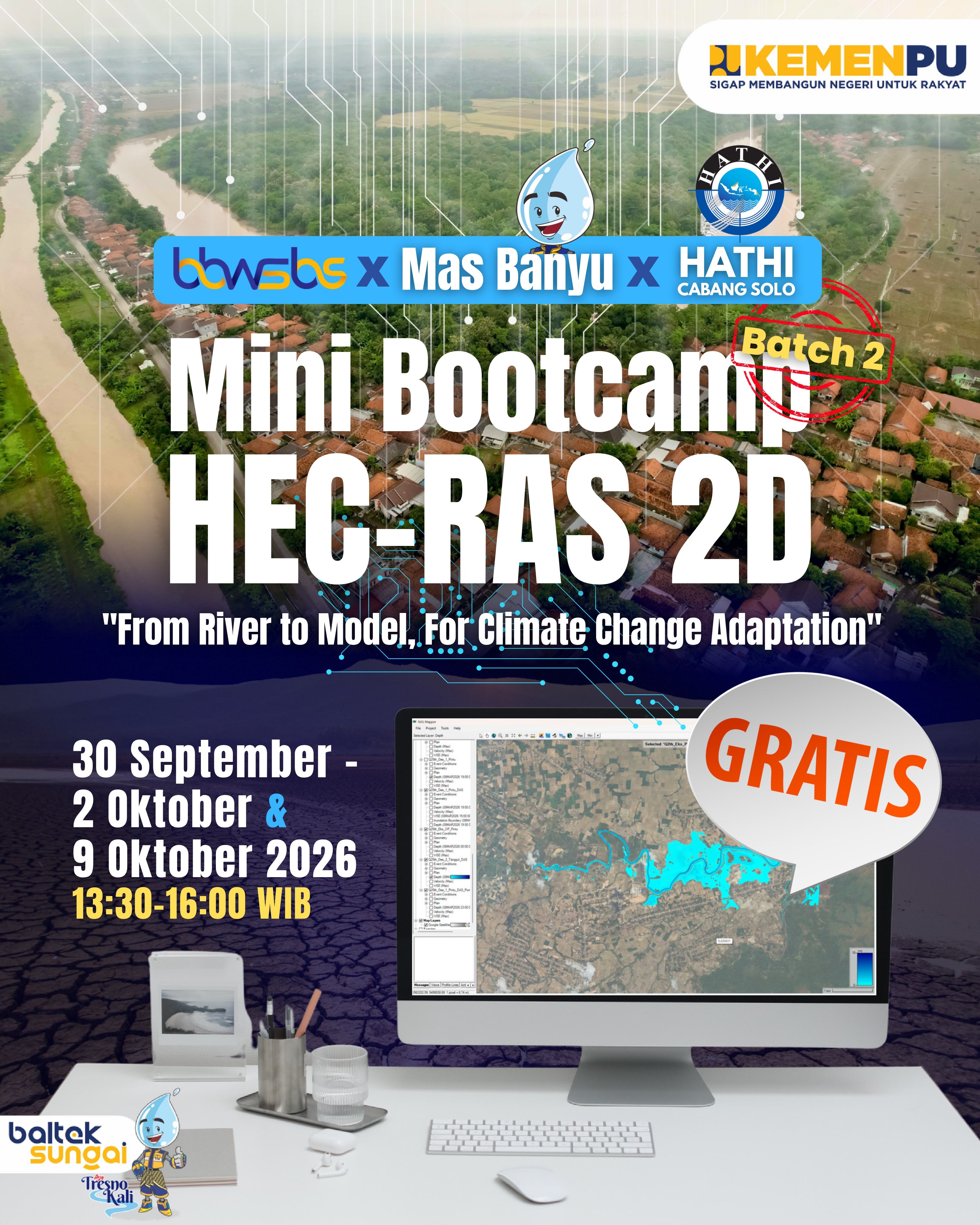 Mini Bootcamp Pelatihan HEC-RAS BATCH 2